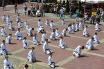 Trening karate na Rynku Wielkim w Zamościu - 6 lipca 2014